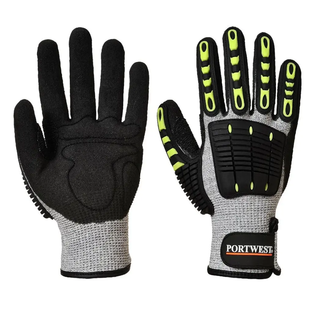 [A722G8R-SM] PORTWEST A722 Anti Impact Cut Resistant Glove (S / 7)