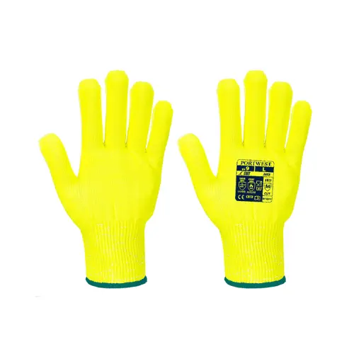 [A688-YER-SM] PORTWEST A688 Pro Cut Liner Glove (S / 7)