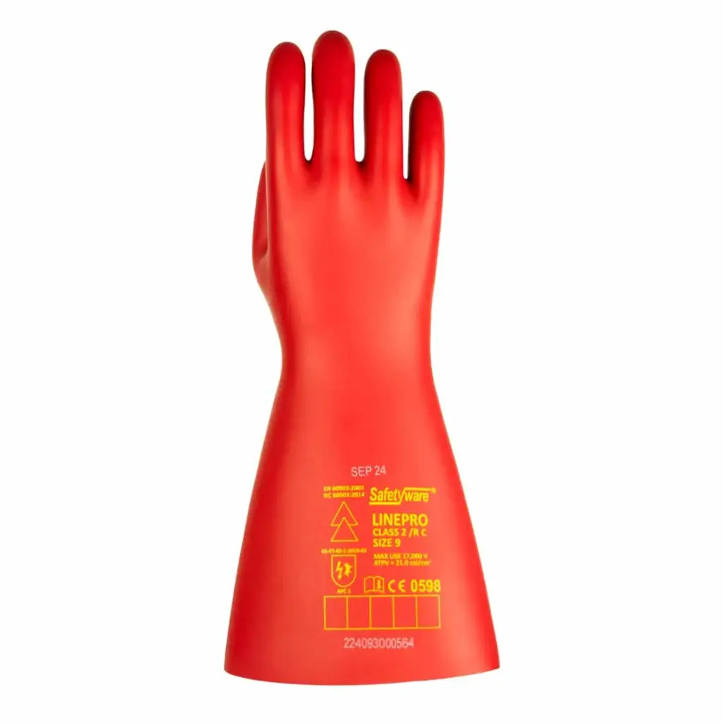 [VLT-C2-MD] SAFETYWARE LinePro Class 2 Electrician Gloves (M / 8)