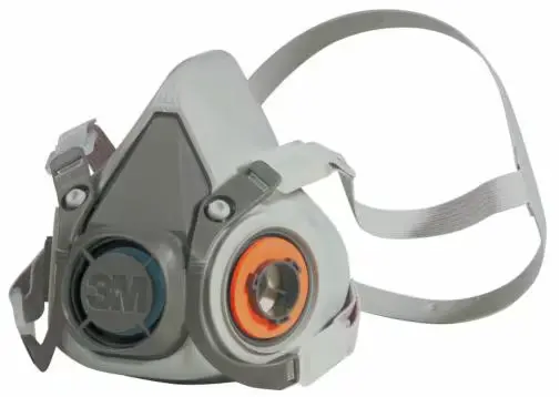 3M 6200 Double Cartridge Half Face Respirator (Medium)