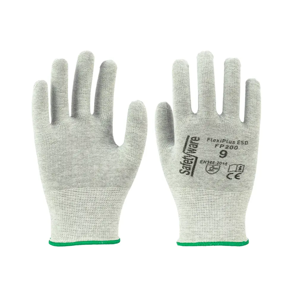 SAFETYWARE FlexiPlus-ESD FP200 Polyester Knitted Gloves