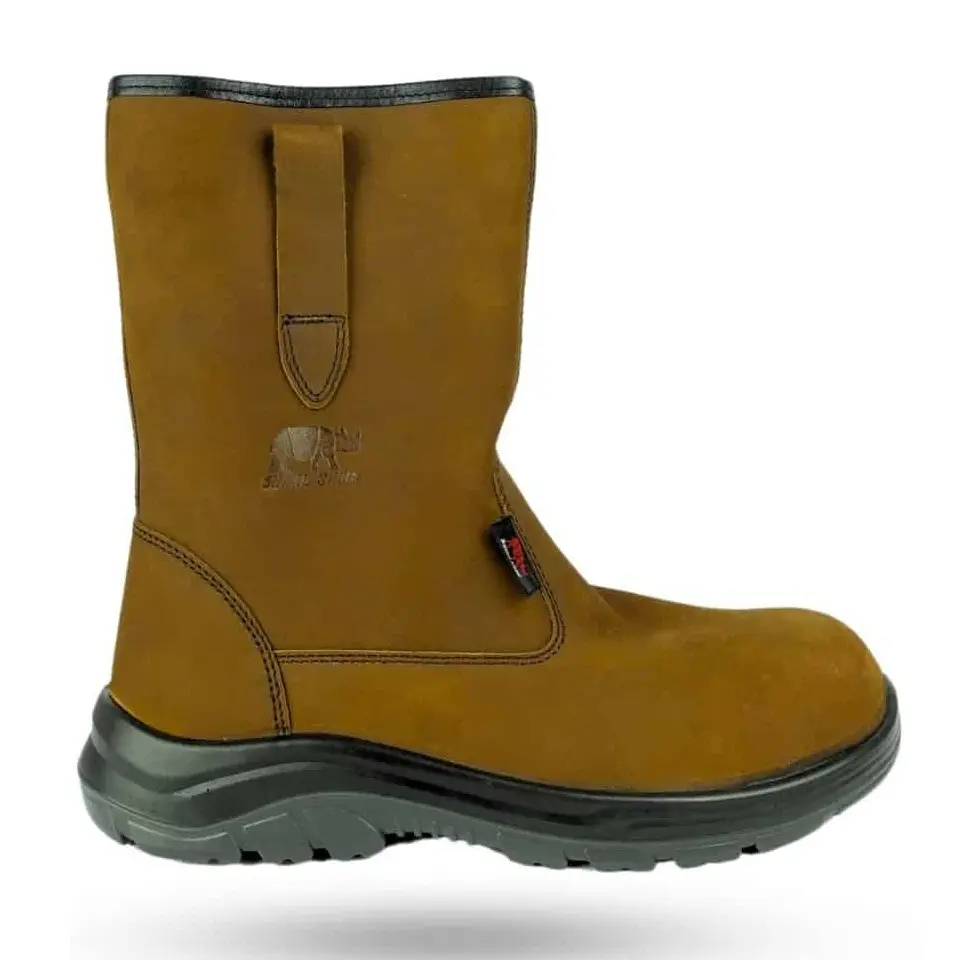[CH302KP-A-35] RHINO SHOE PU Series PrimeGuard CH302KP High-Cut Pull-Up Safety Boots (Grade A, 35 (EU) / 2 (UK))