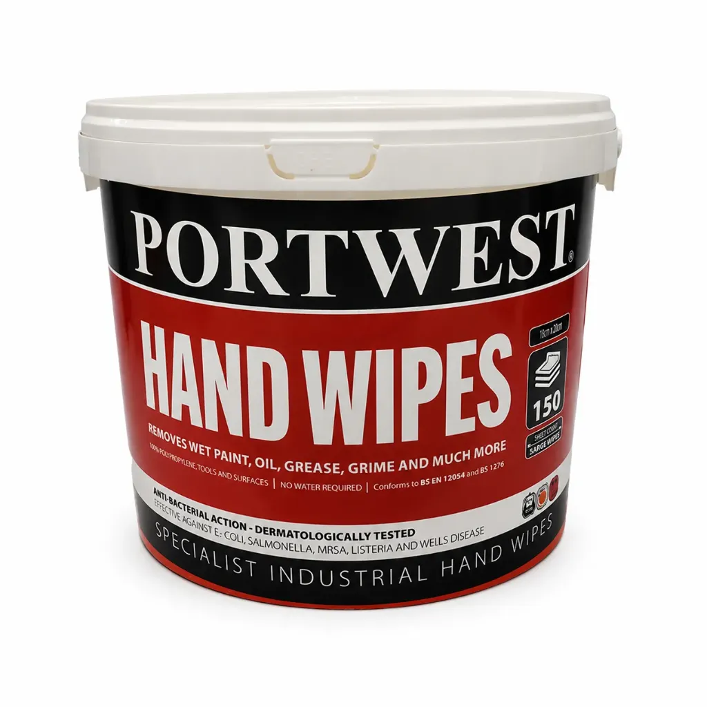[IW10] PORTWEST IW10 Hand Wipes