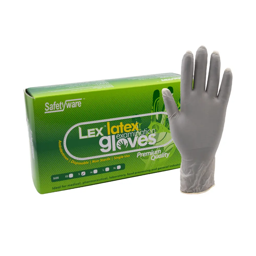[LEXMG000-NAT-SM] SAFETYWARE LEX Exam Gloves