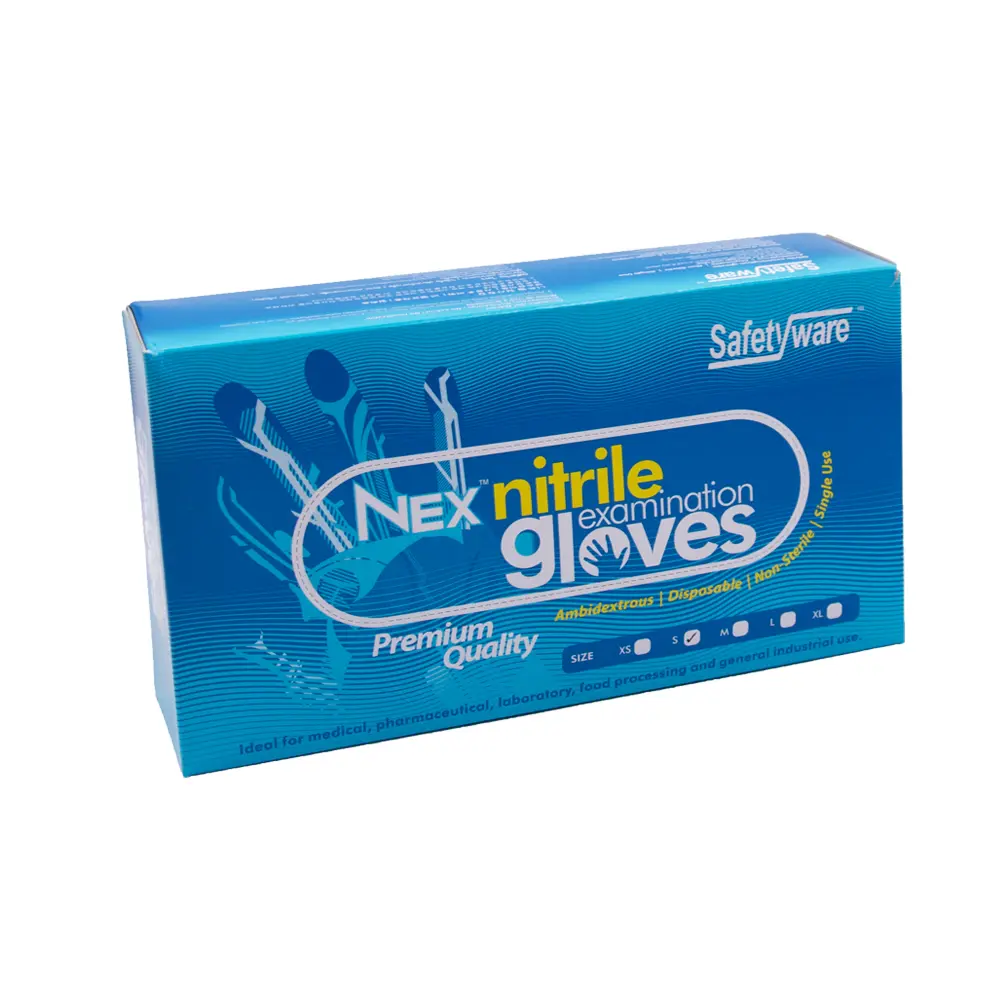 [NEXMG000-BLK-XL] SAFETYWARE NEX Exam Gloves