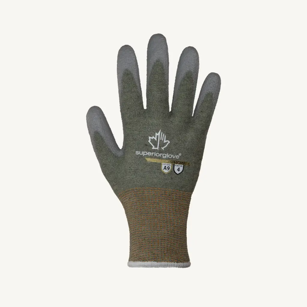 [STAGCXPU-MD] SUPERIOR GLOVE TenActiv Max™ PU Palm Coated Cut Resistant Gloves (ANSI Cut Level A9) (M / 8)