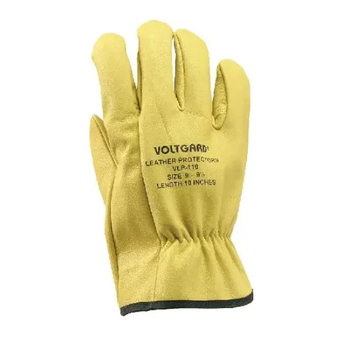 [VLP-110-SM] VOLTGARD 10-inch Leather Protector Gloves (S / 7)
