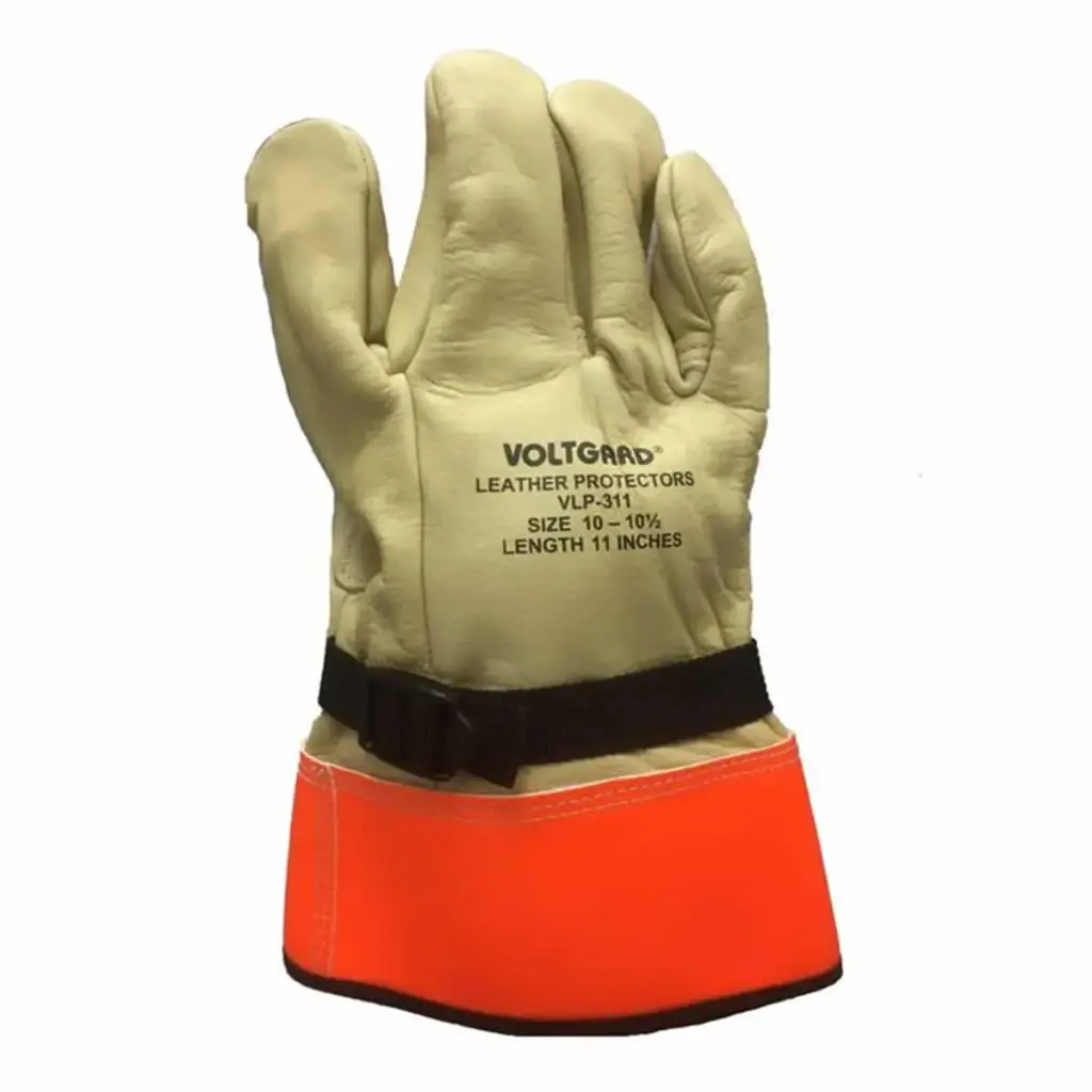 [VLP-311-SM] VOLTGARD 11-Inch Leather Protector Gloves (S / 7)