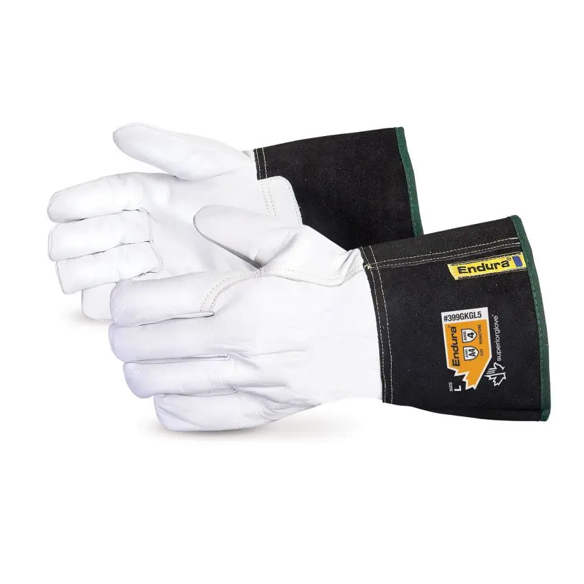[399GKGL5-SM] SUPERIOR GLOVE ENDURA Goatskin Heat Resistant Gloves with Arc Flash Protection (S / 7)