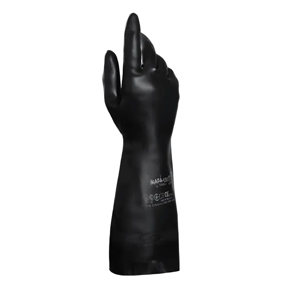 [TECHN450-BLK-LG] MAPA Technic 450 (UltraNeo 450) Neoprene Gloves (L)
