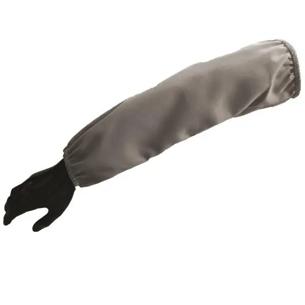 [ARM-CR-GRY-18] SAFETYWARE 18" Chemical Resistant Fabric Sleeves (Grey)