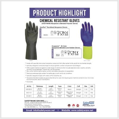 Product Highlight - Chemical Resistance Gloves 2016