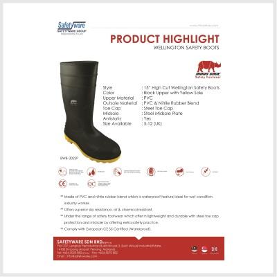 Product Highlight - Wellington Safety Boots