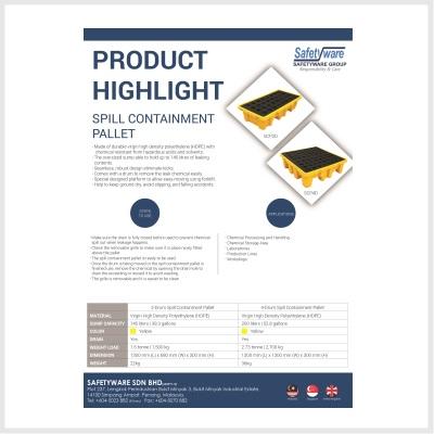 Product Highlight - Spill Containment Pallet
