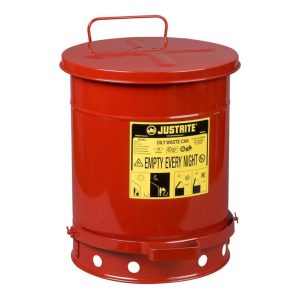 10 gallon_red oily waste can