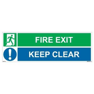 Emergency Escape Sign EES038