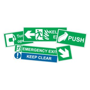 Emergency Escape Sign (Normal Finishing)