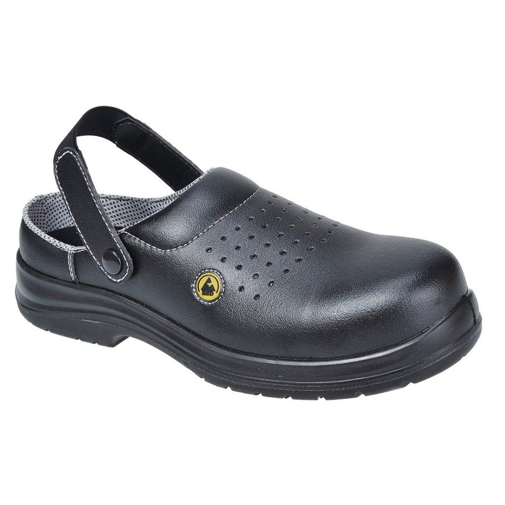 {:en}Safetyware- PORTWEST Compositelite ESD Perforated Safety Clog ...