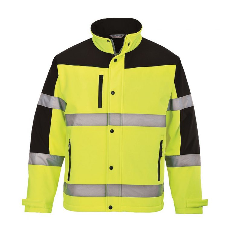 PORTWEST TWO TONE SOFTSHELL JACKET - Safetyware Sdn Bhd