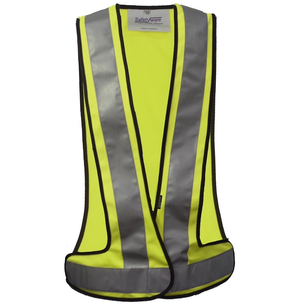 Safetyware Elastic Belt V-Type Safety Vest - Safetyware Sdn Bhd