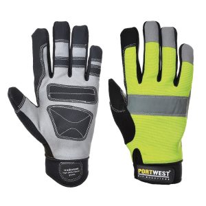 A710 Tradesman Hi-Vis High Performance Gloves