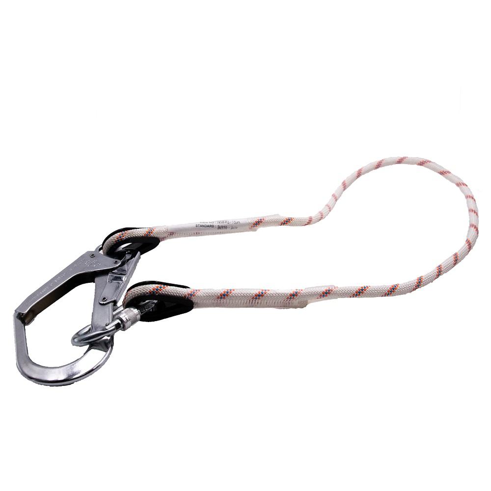SAFETYWARE FPLY18MSCC - 1.8M LANYARD WITH SCAFFOLD HOOK