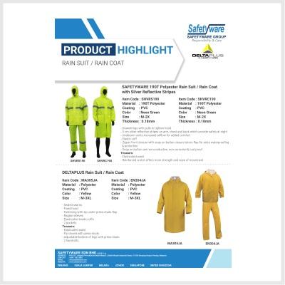 Product Highlight - Rain Suit & Rain Coat