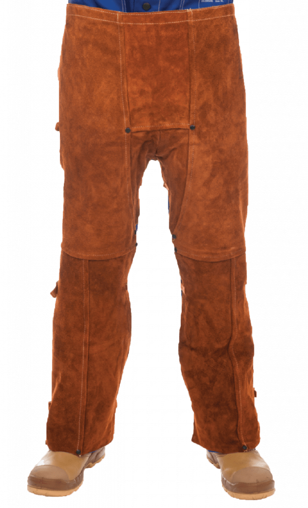 WELDAS STEERSOTUFF® 40” LEATHER CHAPS - Safetyware Sdn Bhd