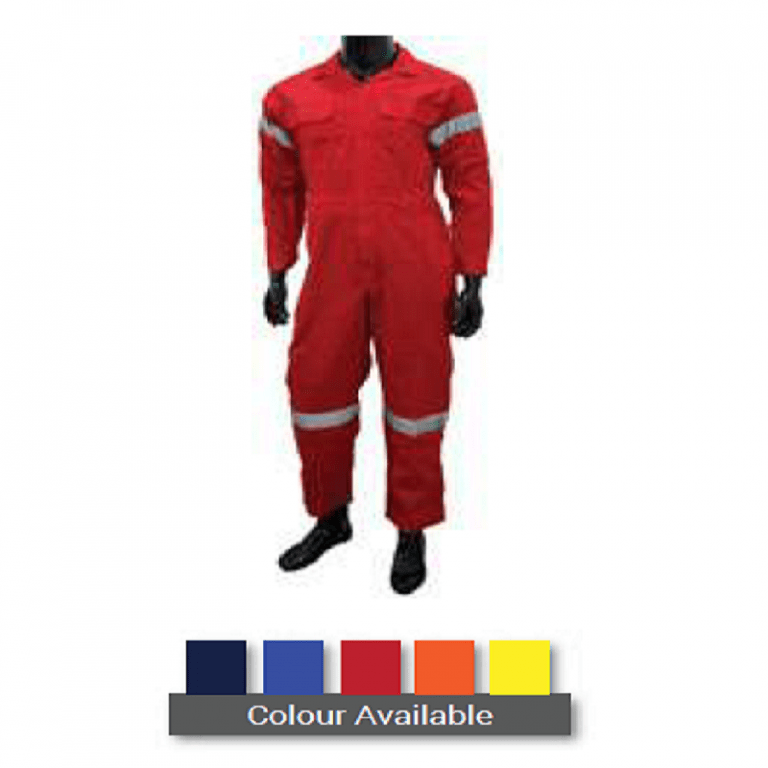 COTTON COVERALL WITH REFLECTIVE Safetyware Sdn Bhd