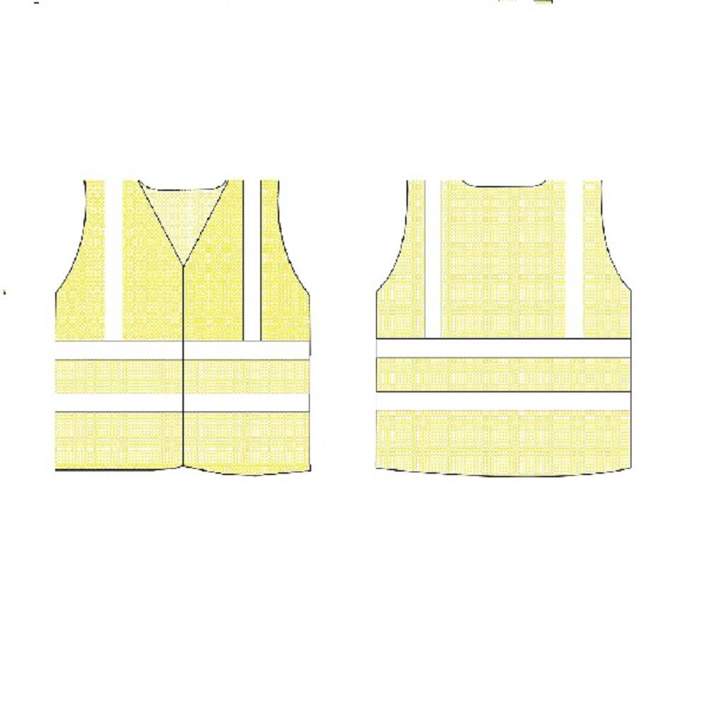 Eco Safety Reflective Vest Zip - Hemisphera Sdn Bhd
