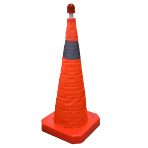 SAFETYWARE Retractable Traffic Cone