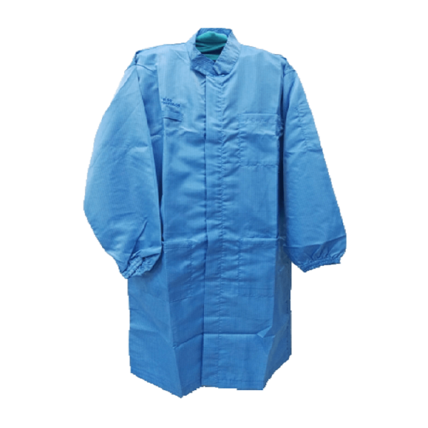 Safetyware Cleanware™ Antistatic Smock with Velcro Collar