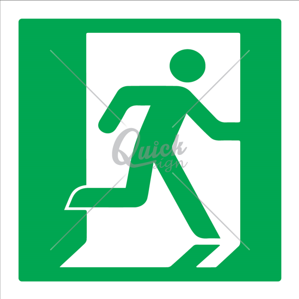 QUICKSIGN FES001 - Fire Exit Marker Sign - Safetyware Sdn Bhd