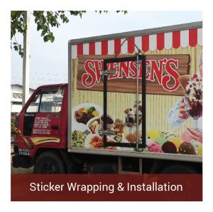 sticker wrapping