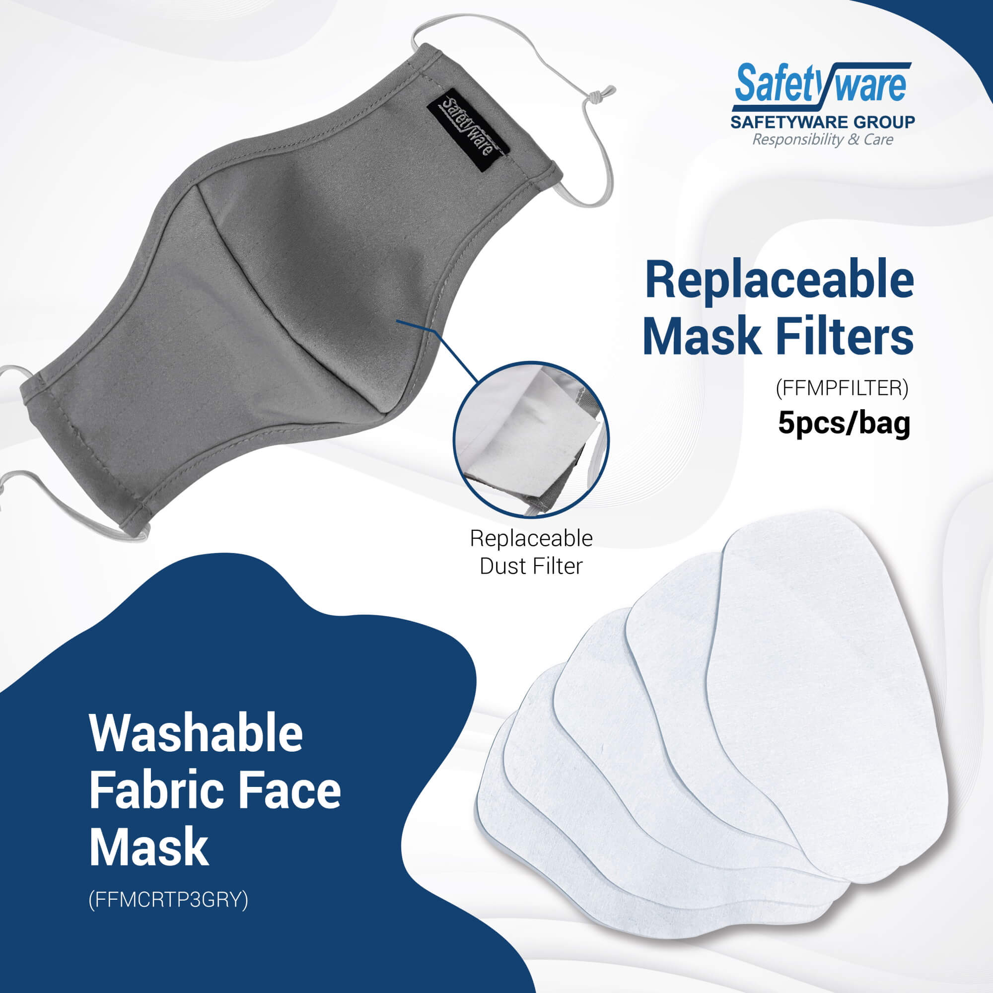 Washable Fabric Face Mask Promotion