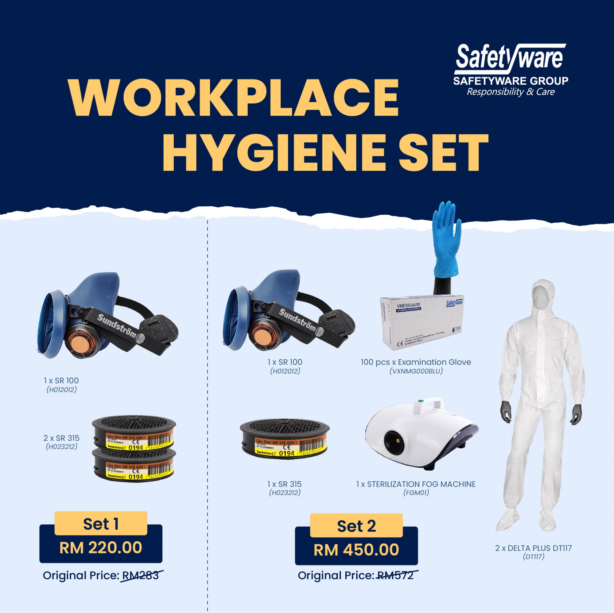 Workplace Hygience Set