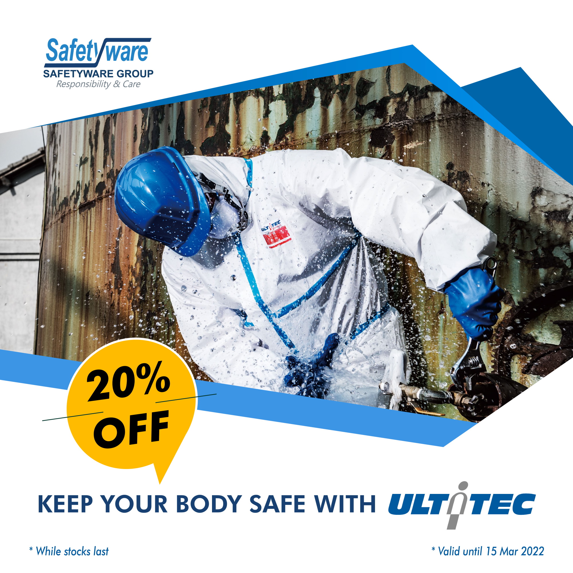20% OFF! Keep Your Body Safe With ULTITEC