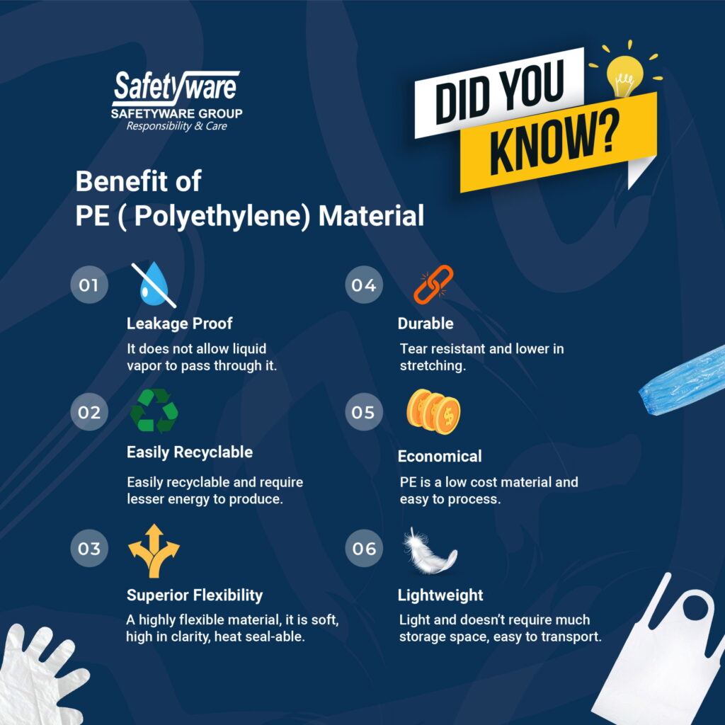 Benefit of PE (Polyethylene) Material