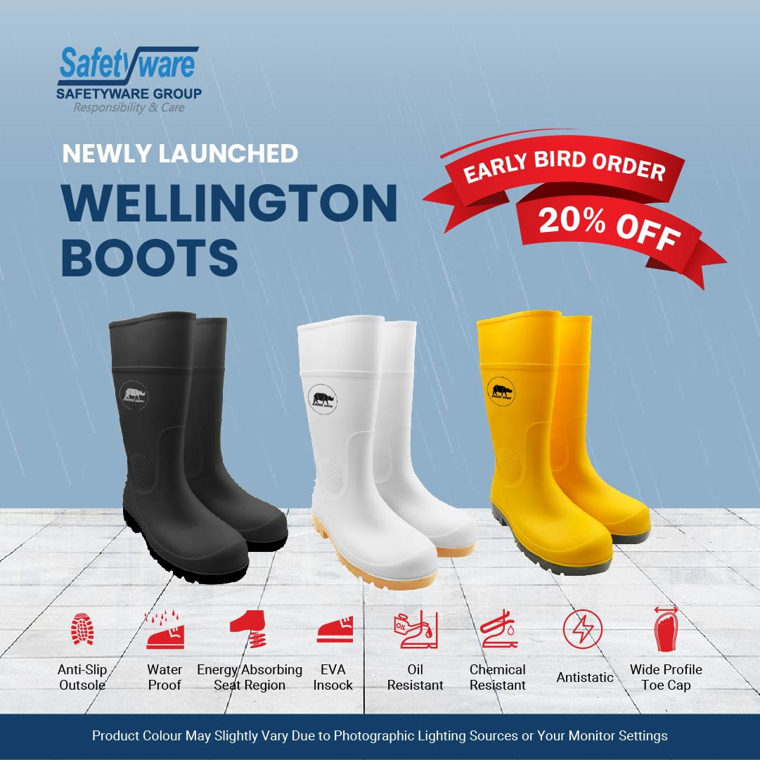 RHINO SHOE Wellington Boots Early Bird Order 20% Off