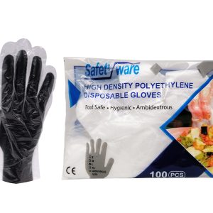 Black Python 8 Mil Nitrile Gloves, Diamond Texture, Industrial, Disposable  - UniSafe Gloves