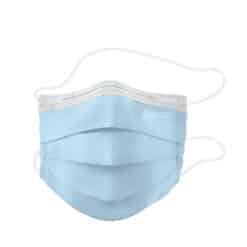 SAFETYWARE 3-Ply Headloop Blue Face Masks