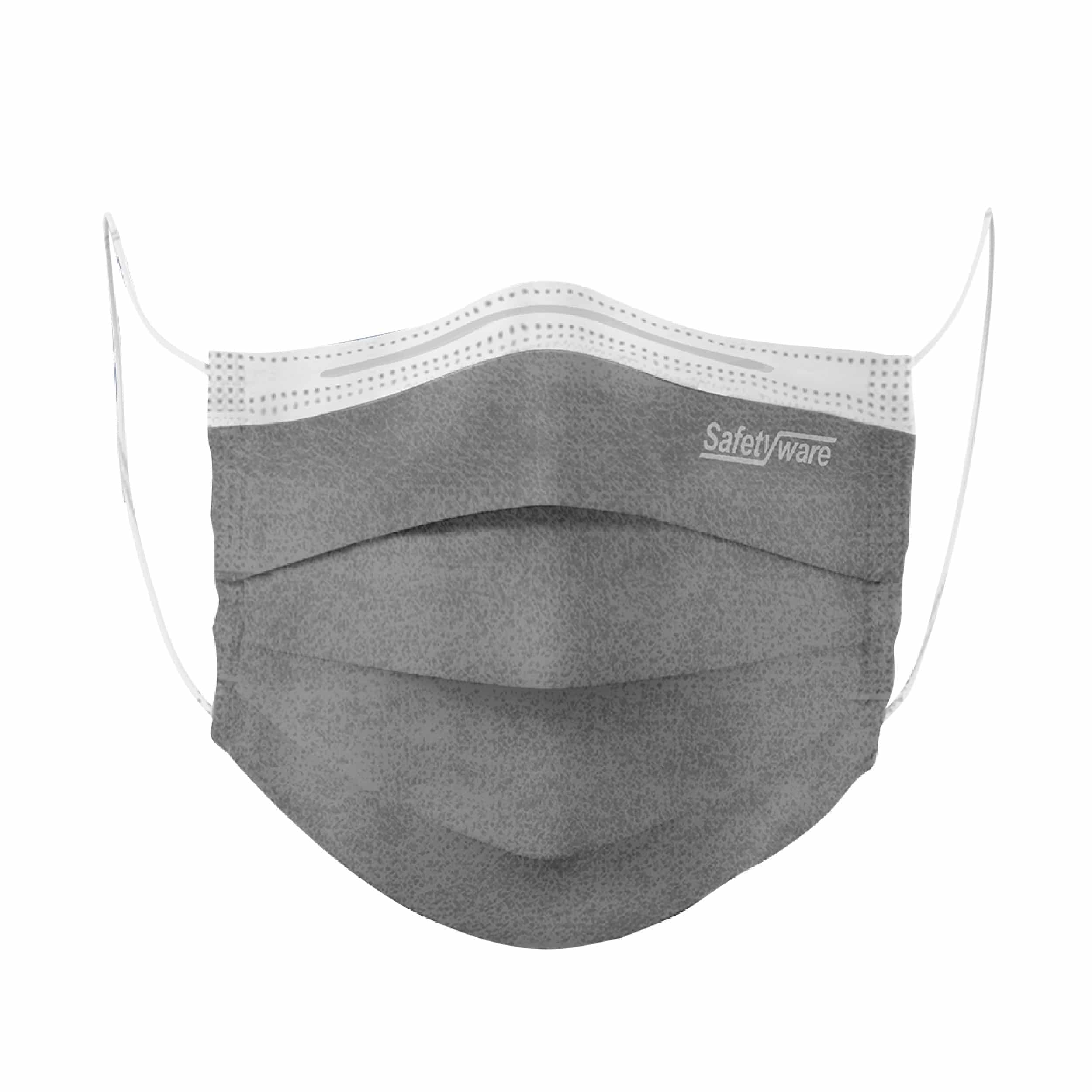 4-Pack Of Stretchy, Thin Grey Face Masks - Washable, Reusable, One Size Fits All Adults