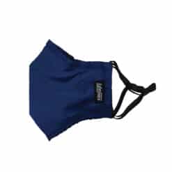 SAFETYWARE 3-Layer Premium Dark Blue Fabric Face Mask