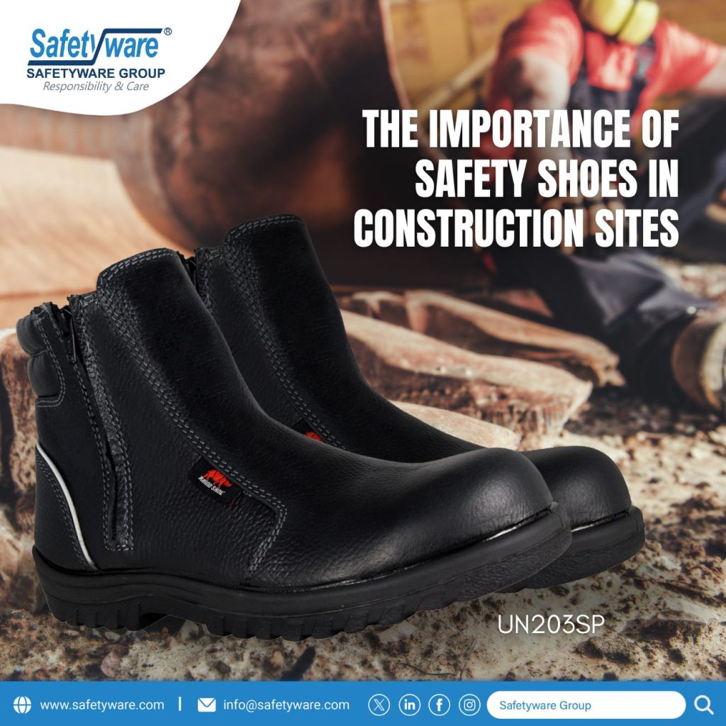 The Importance of Safety Shoes on Construction Sites: Protect Your Feet.