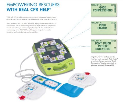 Automated External Defibrillator (AED) - Real-Time CPR Feedback ...