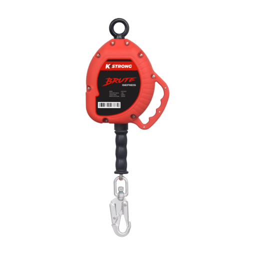 KSTRONG Brute SRL (Wire Rope) 10 Meter with Steel Snap Hook