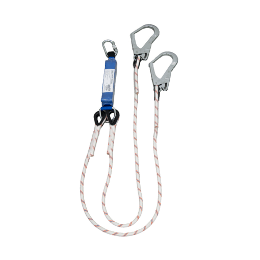 SAFETYWARE 1.8 Meter Double Lanyard with Energy Absorber