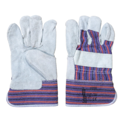 SAFETYWARE LG101 Semi Cow Split Leather Glove (Full Palm)