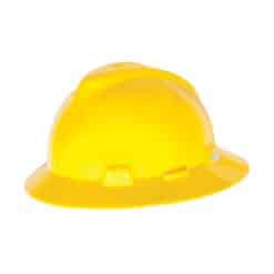 MSA 475366 Full Brim Hard Hat - Yellow