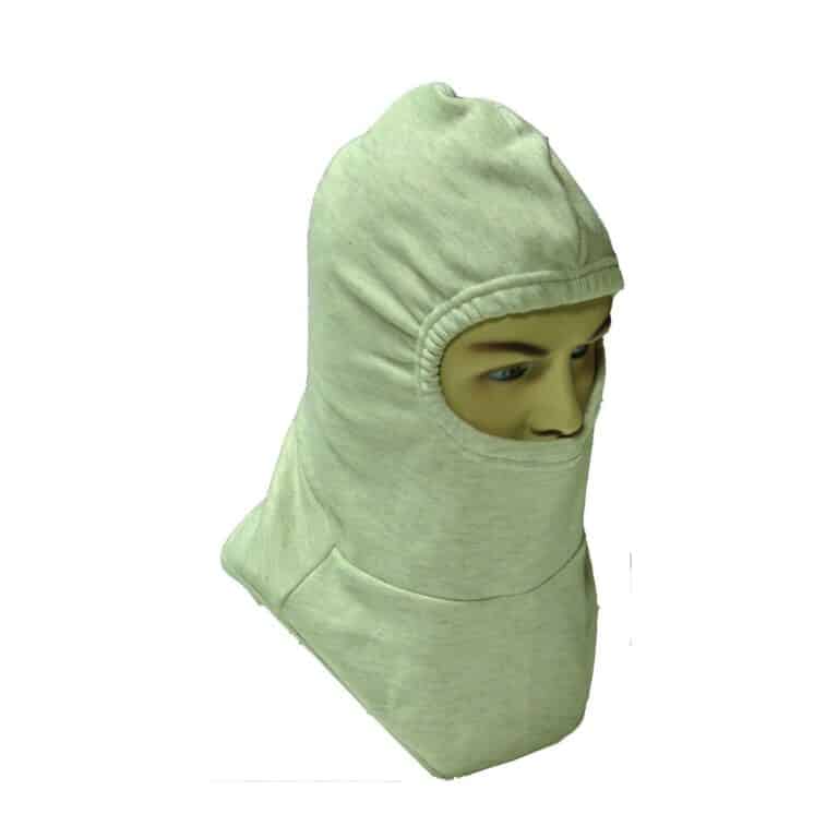 Welding Hood Safety Cover – Flame Retardant Protective Hat For Head & Neck, Heat & Abrasion Resistant, Adjustable Drawcord, Blue (18.7" X 19.7")